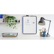 0034138080047-Nobo - Tableau blanc Slimline en acier laqué - 28 x 36 cm - magnétique - cadre gris-P_8004_7-6