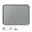 0034138080054-Nobo - Tableau blanc Slimline en acier laqué - 22 x 28 cm - magnétique - cadre gris-P_8005_2-1