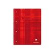 3329680082517-Clairefontaine Studium - Cahier à spirale A4 (21x29,7 cm) - 160 pages - grands carreaux (seyès) - feuilles perforées détachables - disponible d-P_8251_3-2