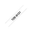 4977766693295-Brother TZeS121 - Ruban d'étiquettes auto-adhésives - 1 rouleau (9 mm x 8 m) - fond transpar-P_9121_9-11