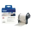 4977766628235-Brother DK-22113 - Ruban d'étiquettes auto-adhésives - 1 rouleau (6,2 cm x 15,2 m) - fond tra-P_9429_7-4