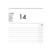 3147280115011-Agenda Perpétuel de Caisse - 1 jour par page - 14 x 22 cm - noir - Lecas-P_10702_2-2
