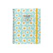 Legami - Carnet notebook 3-en-1 - A4 maxi - daisy