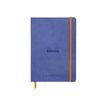 Rhodia Goalbook - Carnet souple A5 - 224 pages numérotées - petits carreaux - saphir