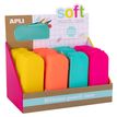 Apli Fluor Soft - Trousse rectangulaire 1 compartiment - silicone - disponible dans différentes couleurs