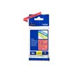 4977766052078-Brother TZe431 - Ruban d'étiquettes auto-adhésives - 1 rouleau (12 mm x 8 m) - fond rouge é-P_12431_4-2