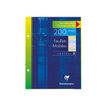 3329680135114-Clairefontaine - feuilles simples 17x22 cm - 200 pages - grands carreaux (Seyes) - perforées -P_13511_1-0