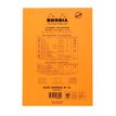 3030920166002-Rhodia Basics - Bloc notes - A5 - 160 pages - réglé avec marges - 80g - orange-P_16600_2-1