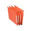 Esselte Dual - 25 Dossiers suspendus pour armoires - fond 30 mm - orange