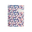 Blue Art - Cahier de notes - 16,5 x 22,2 mm - 64 pages - Ligné - Match Point