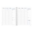 3371010125906-Quo Vadis - Agenda - Spiralé - Euréquart S - Semainier Planning - Français - Impala - Noir - 13 mois de décembre à décembre - 24x30 cm - Papier Clairefontaine blan-P_26103_2-5