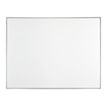 MAULprimo - Whiteboard - te bevestigen aan wand - 600 x 900 mm - gelakt staal - magnetisch - wit - zilveren aluminium frame
