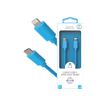 3701263514781-JAYM POP Collection - Câcle USB-C vers Lightning - 1.5 m - bleu-Angle droit-2