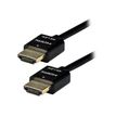 MCL Samar - câble HDMI ultra fin haute vitesse+LED 3D/4K avec ethernet (M) - 2 m