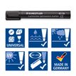 4007817304648-STAEDTLER LUMOCOLOR 352 - Marqueur permanent - pointe ogive - noir-P_35291_4-3