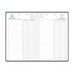 3660942007566-Agenda de bureau Carré - Recettes et dépenses - 1 jour par page - 13,5 x 21 cm - disponible dans diff