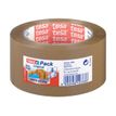 Tesapack Extra Strong - 6 Rubans adhésifs d'emballage - 50 mm x 66 m - havane