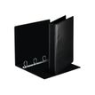 Esselte ESSENTIALS - Classeur à anneaux personnalisable - Dos 51 mm - A4 - pour 280 feuilles - noir