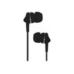 TX AD01 - In-ear hoofdtelefoons met micro - inwendig - met bekabeling - 3,5 mm-stekker - zwart