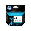 0088698192009-HP 49 Large - couleur (cyan, magenta, jaune) - originale - cartouche d'encre-P_51649_1-0