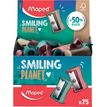 Maped Smiling Planet - Taille-crayons Vivo - 1 trou - bois