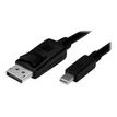 MCL Samar - DisplayPort kabel - Mini DisplayPort (M) naar DisplayPort (M) - 1 m - vergrendeld - zwart