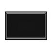 BEQUET Ardoisine krijtbord - 240 x 160 mm - dubbelzijdig - zwart (pak van 10)