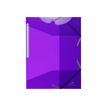 Exacompta Iderama PP - Chemise polypro à rabats - A4 - pour 250 feuilles - violet