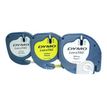 5411313912419-Dymo LetraTAG - Ruban d'étiquettes auto-adhésives - 3 rouleaux métalique, papier et plastique (12 mm x 4 m) - fond jaun-P_91240_4-1