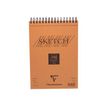 3329680966046-Clairefontaine Fine Arts - Bloc dessin croquis - 100 feuilles - A4 - 90 gr - blanc-P_96604_3-1