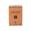 Clairefontaine Fine Arts - Bloc dessin croquis - 100 feuilles - A5 - 90 gr - blanc