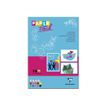 3329680973440-Clairefontaine Papertouch - Bloc cartoline A4 - 10 feuilles - 270 g/m² - couleurs assorties-P_97344_1-0