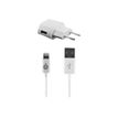 BigBen Connected - Netspanningsadapter - 5 Watt - 1 A (USB) - op kabel: Lightning - wit - voor Apple iPhone 5, 5s