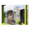 4005546507842-Durable Duraframe Poster Sun - Cadre d'affichage vitrostatique - A1 - argent-Angle droit-4