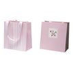 Clairefontaine Baby Rose - geschenktasje - 17 cm x 7.5 cm x 15 cm - verkrijgbaar in verschillende thema's/ontwerpen - roze