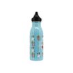 Oh My Pop! ANGRY CAT - Gourde bouteille d'eau - turquoise - 500 ml