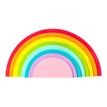 Legami - Bloc-notes autocollant - 12 x 6 cm - rainbow