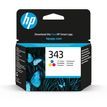 HP 343 - Kleur (cyaan, magenta, geel) - origineel - inktcartridge - voor Officejet 100, 150, 63XX, H470, K7103; Photosmart 25XX, 26XX, 375, 42X, C4193, C4194