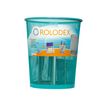 ROLODEX - Bureau-accessoireset - 4 stuks - metalen gaas - blauw