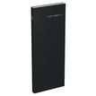 3147281102003-Lecas Comptoir Long Euro Centimes - Agenda 1 jour par page - 14 x 35 cm - noir--0