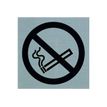 Pickup - Plaque de signalisation -  80 x 80 mm - autocollant - interdit de fumer