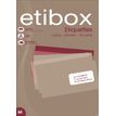 Etibox - 2400 Étiquettes adhésives blanches - 70 x 35 mm - Coins droits - réf 119750