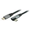 MCL Samar - Câble USB de type-C 3.1 - 24 pin USB-C pour 24 pin USB-C - 2 m - noir et gris