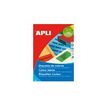 8410782016007-APLI-Agipa - Étiquettes adhésives permanentes - 20 étiquettes - Bleu-P_118863_1-0
