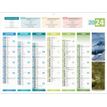 CBG 4 Saisons Médium - Bankkalender - wandmontage - 2020 - 6 maanden per pagina - 320 x 420 mm - met datum