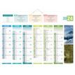 CBG 4 Saisons - Bankkalender - wandmontage - 2020 - 6 maanden per pagina - 405 x 550 mm - met datum