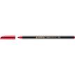 edding 1200 - Pen met vezelpunt - rood metalliek - inkt op waterbasis - 0.5-1 mm