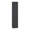 0000012200498-Colonne à clapets - L41 x H198 x P35  - 10 clapets - anthracite-P_1220049_1-0