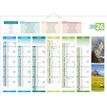Calendrier bancaire année civile BOUCHUT "4 Saisons" 40,5 x 55 cm Pefc 70 %