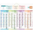3592930026696-Calendrier bancaire année civile BOUCHUT "Uni-Compact" 43 x 55 cm Pefc 70 %--0
